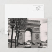 Carte Postale Arc de Triomphe (Devant / Derrière)