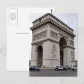 Carte Postale Arc de Triomphe (Devant / Derrière)
