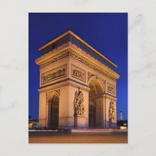 Carte Postale arc de triomphe (Devant)