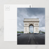 Carte Postale Arc de Triomphe (Devant / Derrière)