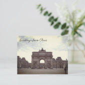 Carte Postale Arc de Triomphe (Debout devant)