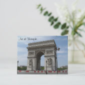 Carte Postale Arc de Triomphe (Debout devant)