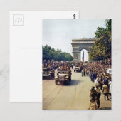 Carte Postale Arc De Triomphe 2 (Devant / Derrière)