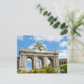 Carte Postale Arc de Triomphe dans le Parc du Cinquantenaire à B (Debout devant)