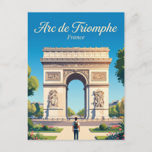 Carte Postale Arc de Triomphe de l'Étoile