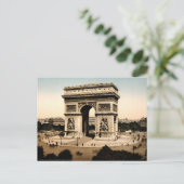 Carte Postale Arc de Triomphe de l'Étoile Paris France (Debout devant)