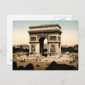 Carte Postale Arc de Triomphe de l'Étoile Paris France (Devant / Derrière)