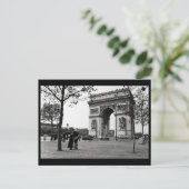 Carte Postale Arc de Triomphe de l'Étoile, Paris, France (Debout devant)