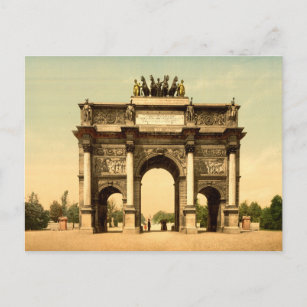 Carte Postale Arc de Triomphe du Carrousel Paris France