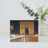 Carte Postale Arc De Triomphe, Paris (Debout devant)