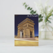 Carte Postale Arc de Triomphe, Paris, France (Debout devant)