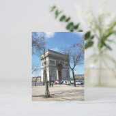 Carte Postale Arc de Triomphe, Paris, France (Debout devant)
