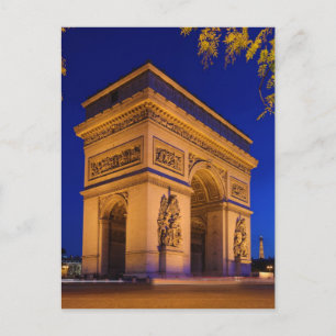 Carte Postale Arc de Triomphe Place de l'Étoile Carré étoile