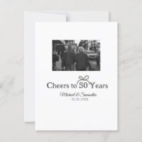 Arc doré pour 50 ans de mariage