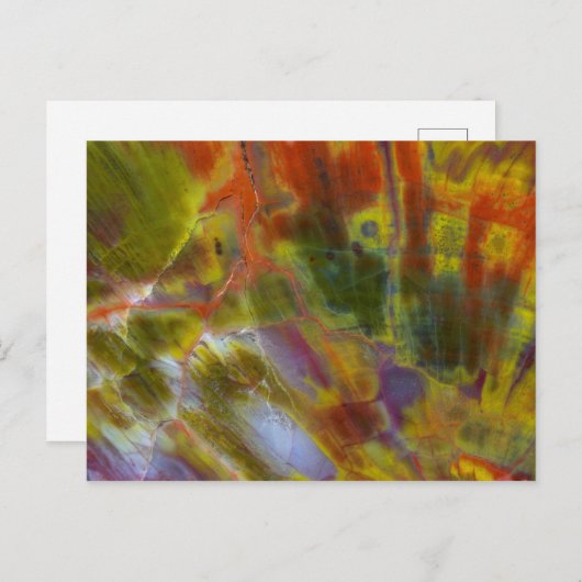 Carte Postale Arc-en-ciel (Devant / Derrière)