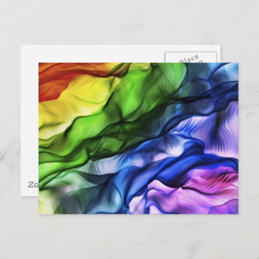 Carte Postale Arc_en_ciel (Devant / Derrière)
