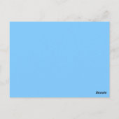 carte postale arc-en-ciel (Dos)