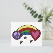 Carte Postale Arc-en-ciel (Debout devant)