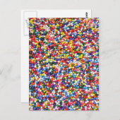 Carte Postale Arc-en-ciel (Devant / Derrière)