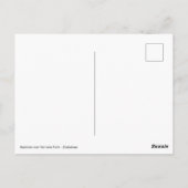 Carte Postale Arc en ciel au-dessus des chutes Victoria - Zimbab (Dos)