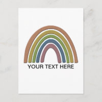 Arc-en-ciel avec Faux Rustic Paper Texture