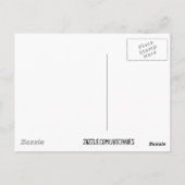 Carte Postale Arc-en-ciel brillant Trippin' tourbillon psychédél (Dos)