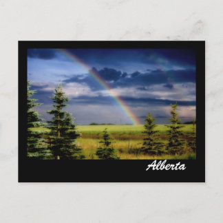 Carte Postale Arc En Ciel Dans Les Prairies