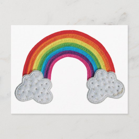 Carte Postale Arc-en-ciel de Claraluna - une conception de (Devant)