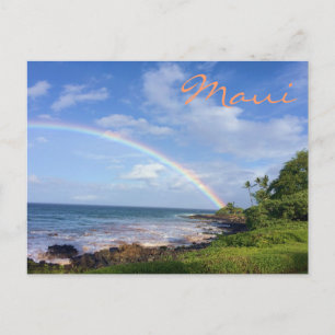 Carte Postale Arc-en-ciel de l'île de Maui
