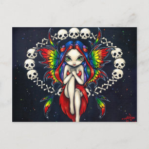 Carte postale "Arc en ciel des os"