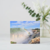 Carte Postale arc-en-ciel iguazu (Debout devant)