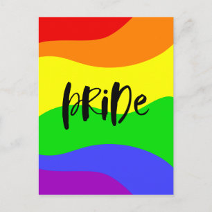 Carte Postale Arc-en-ciel moderne Pride