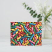 Carte Postale Arc-en-ciel Sprinkle (Debout devant)