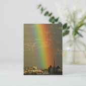 Carte Postale arc-en-ciel sur Genève (Debout devant)