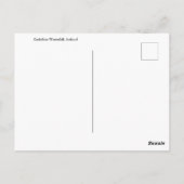 Carte Postale Arc en ciel sur la cascade de Godafoss, Islande (Dos)