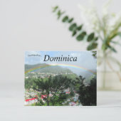 Carte Postale Arc-en-ciel sur la rivière en Dominique (Debout devant)