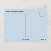 Carte Postale Arc-en-ciel sur la rivière en Dominique (Dos)