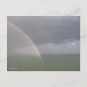 Carte Postale Arc en ciel sur l'océan II
