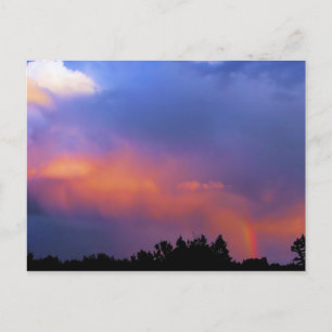 Carte Postale arc-en-ciel sur l'ortiz