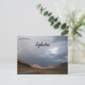 Carte Postale Arc-en-ciel sur Murghab Tadjikistan (Debout devant)