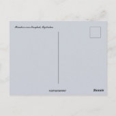 Carte Postale Arc-en-ciel sur Murghab Tadjikistan (Dos)