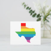 Carte Postale arc-en-ciel texan (Debout devant)