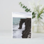 Carte Postale Arc marin de Holei Hilo Big Island Hawaii (Debout devant)