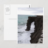 Carte Postale Arc marin de Holei Hilo Big Island Hawaii (Devant / Derrière)