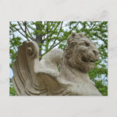 Carte Postale Arcade historique de la statue du Lion ailé d'Ashe (Devant)