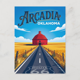 Carte Postale Arcadie États-Unis
