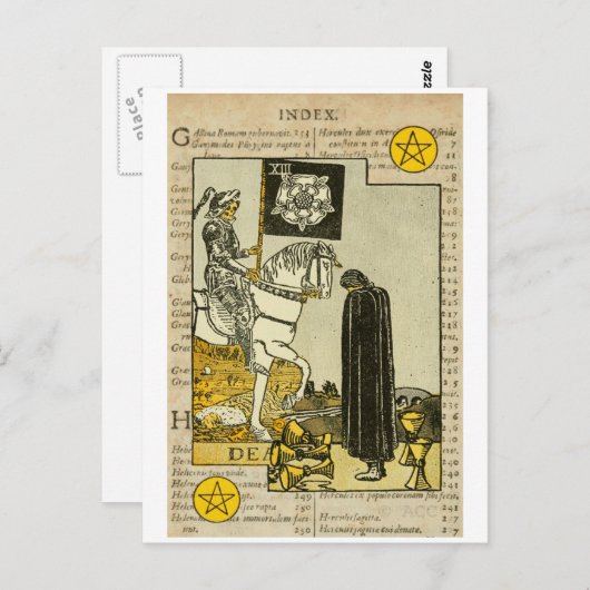 Carte Postale Arcana (Devant / Derrière)