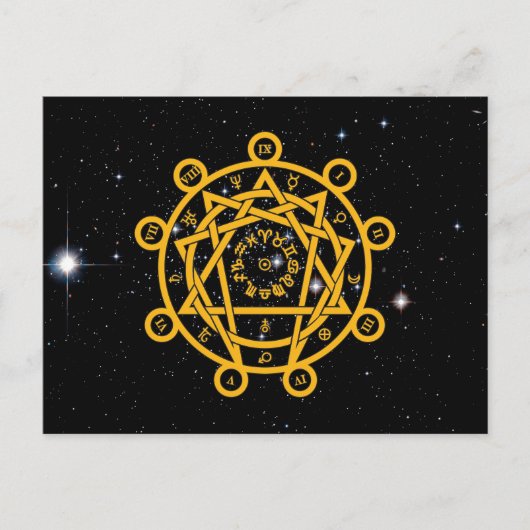Carte Postale Arcane Enneagram (Devant)