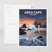 Carte Postale Arch Cape Oregon (Devant / Derrière)