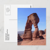 Carte postale Arch délicate (Devant / Derrière)